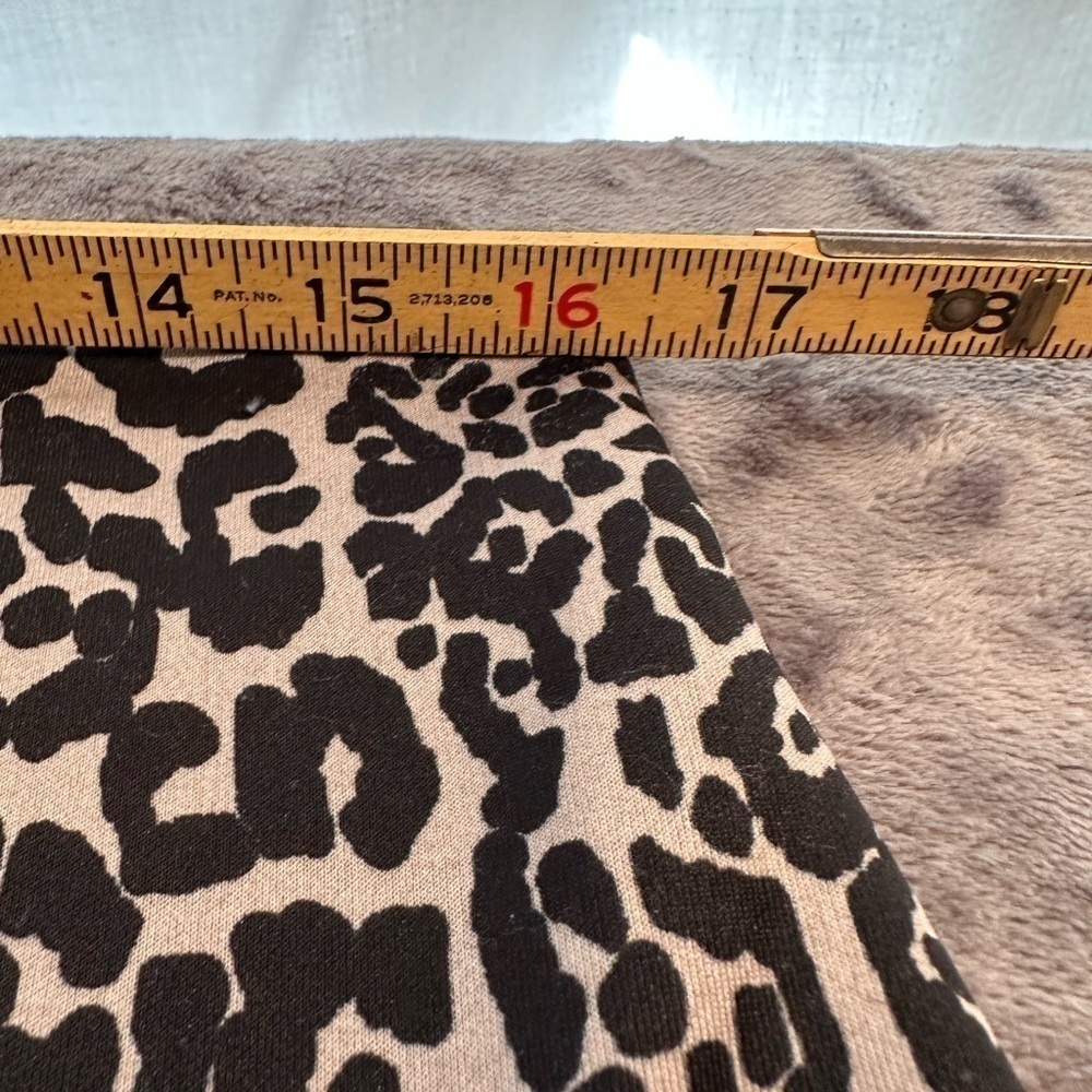 Apt 9 Cheetah, Leopard Print Black Silver Grey Si… - image 6